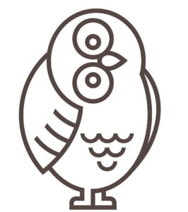 Mascot Owl thinking about rights