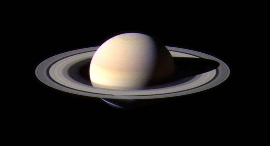 Saturn with its amazing rings
