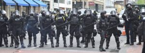 Portland Police in Riot Gear