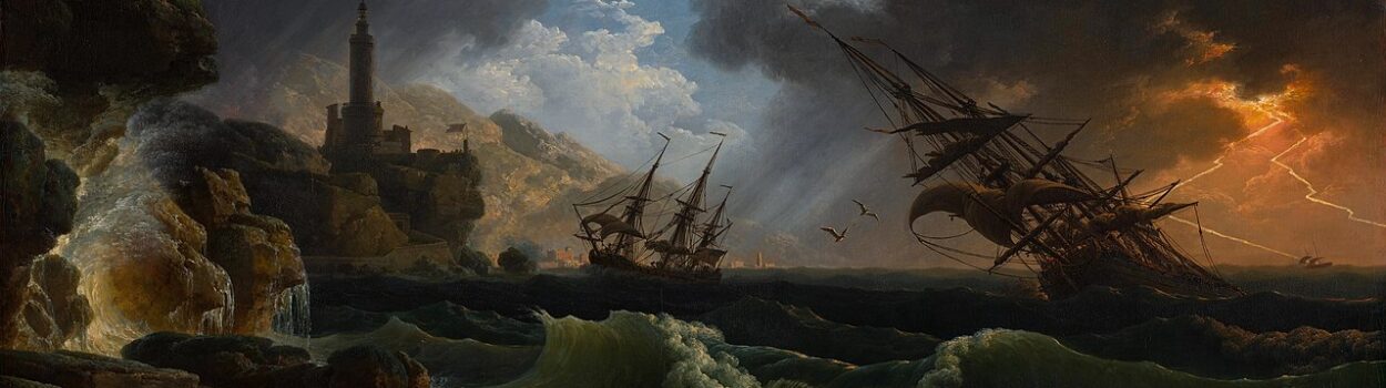 Shipwreck in a Stormy Sea by Joseph Vernet